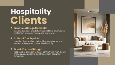 Free Interior Design Client Presentation Template to Edit Online