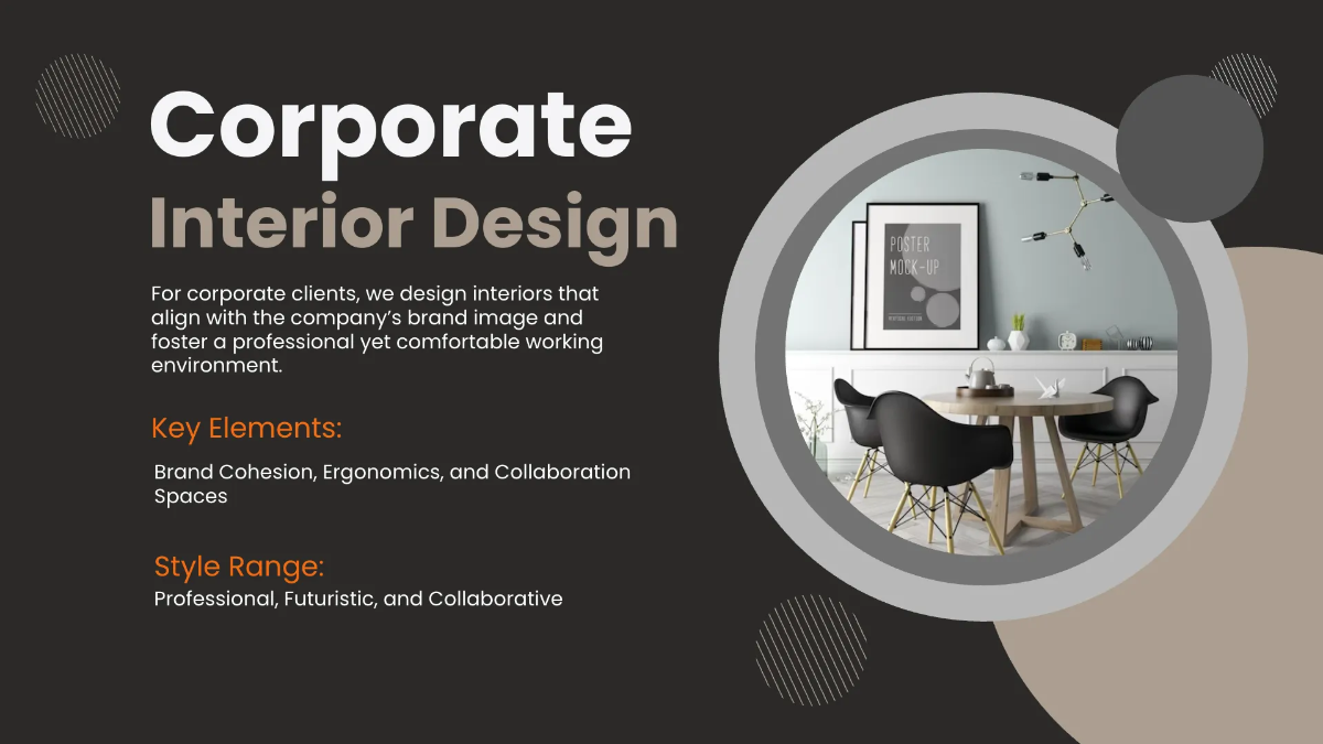 Free Interior Design Visual Presentation Template to Edit Online