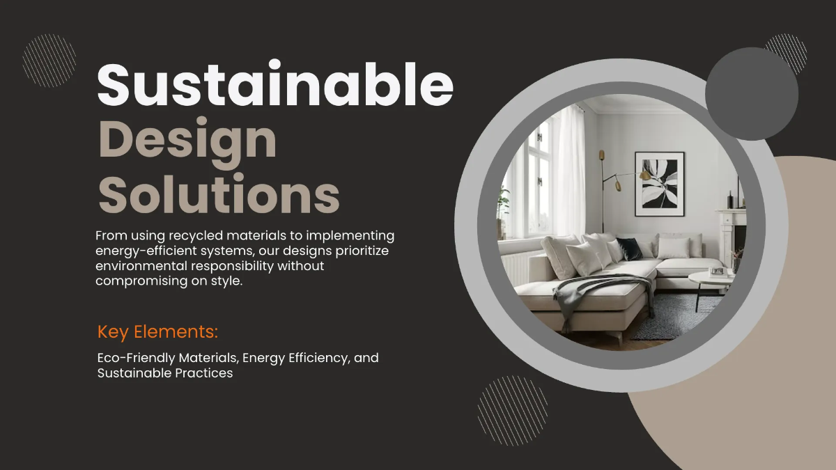 Free Interior Design Visual Presentation Template to Edit Online