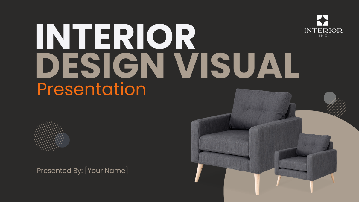 Interior Design Visual Presentation