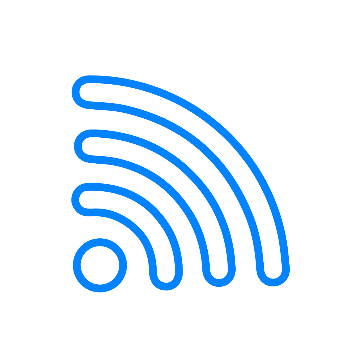 Minimalist WiFi Clipart