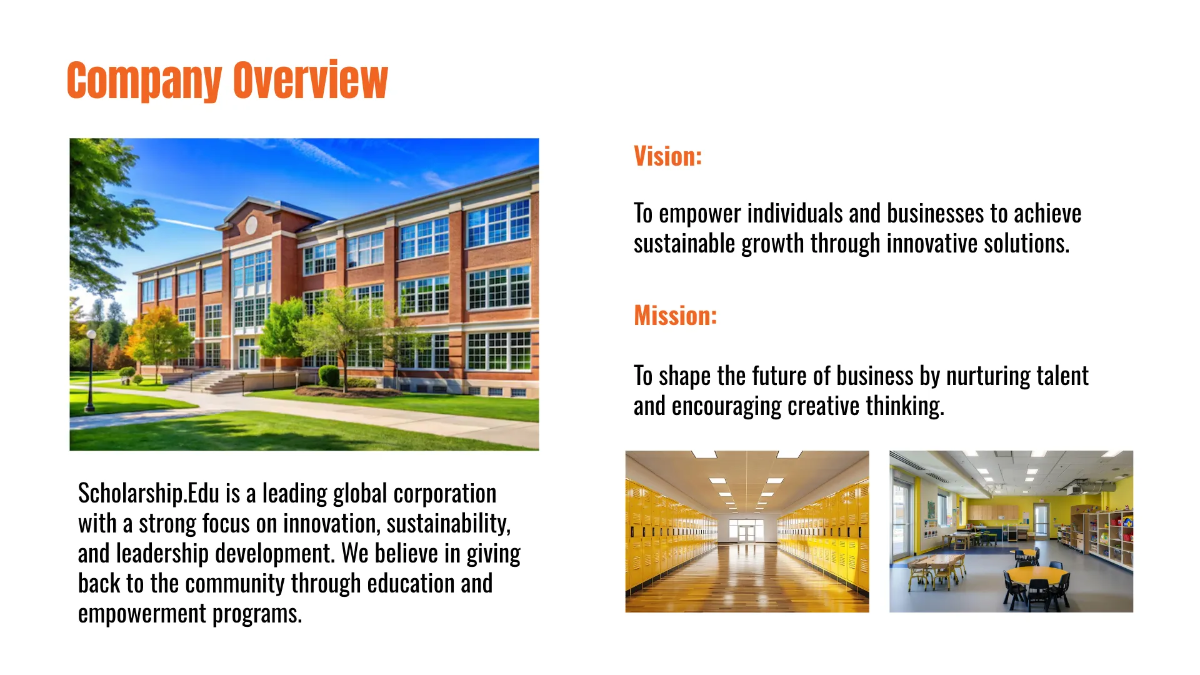 Free Scholarship Presentation Template to Edit Online