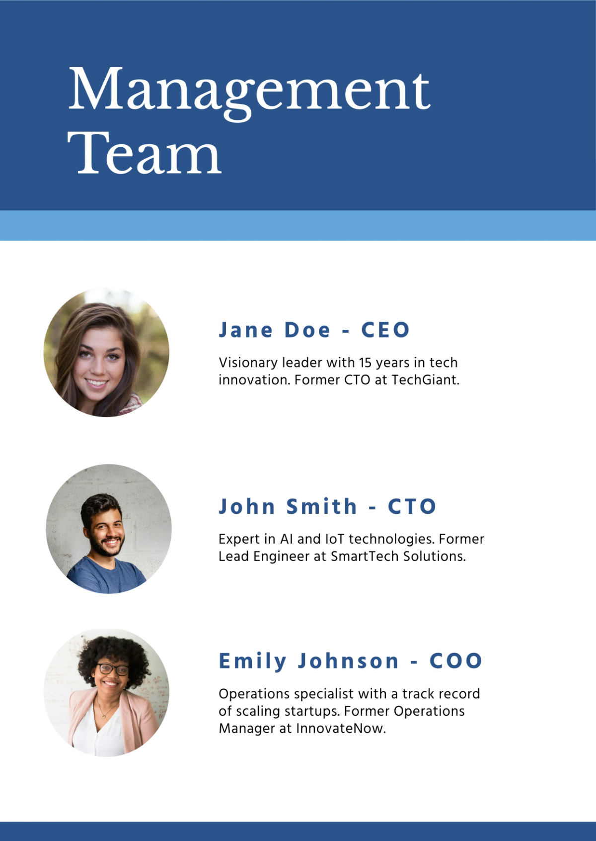 Free Aesthetic Startup Business Profile Template to Edit Online