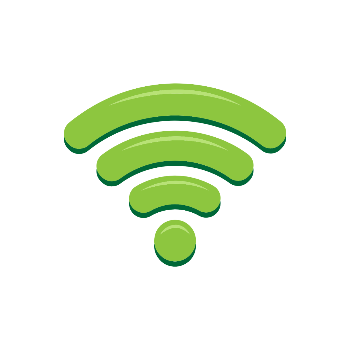 Modern WiFi Clipart