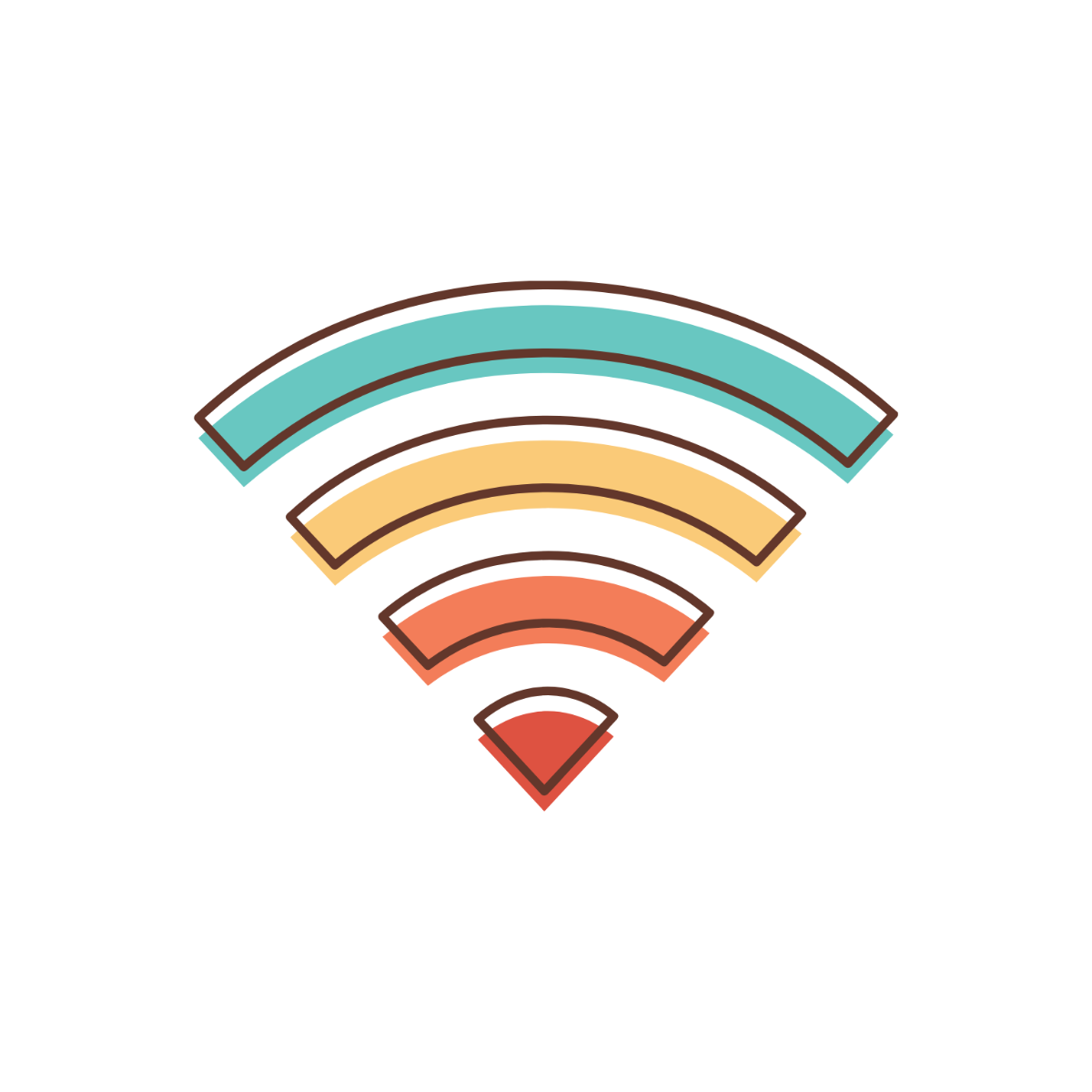 Vintage WiFi Clipart