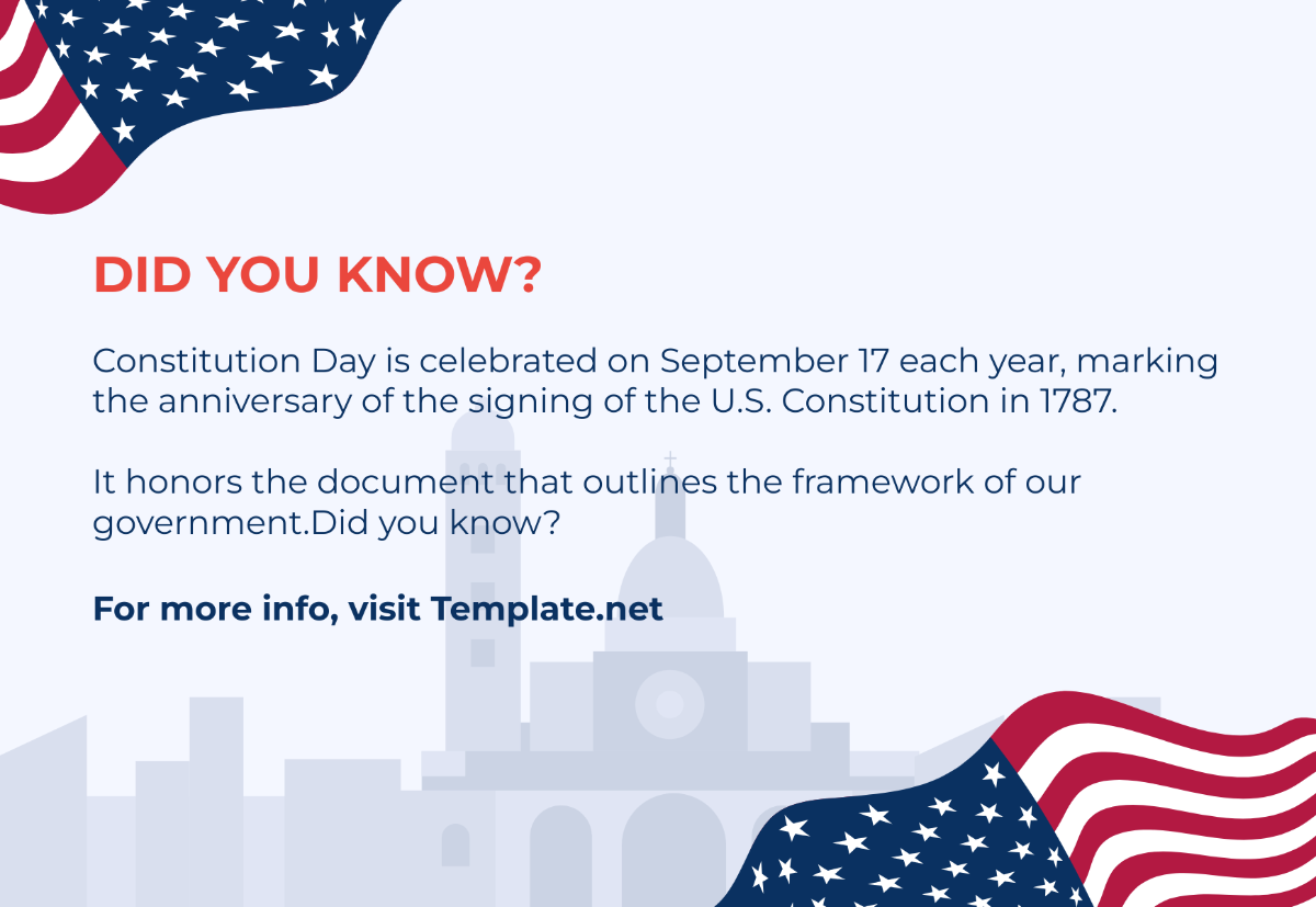 What and When is Constitution Day?