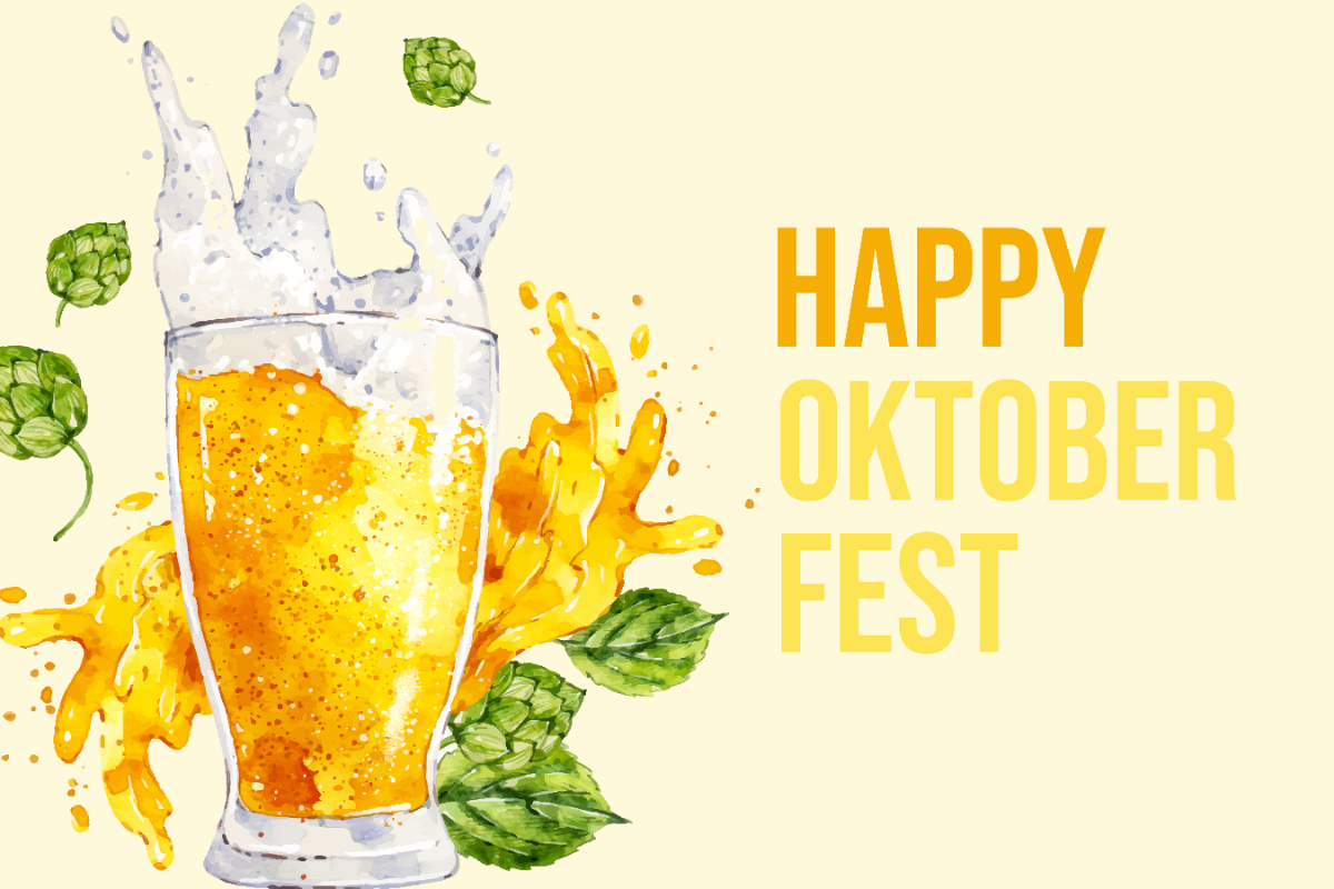 Oktoberfest Sign Template