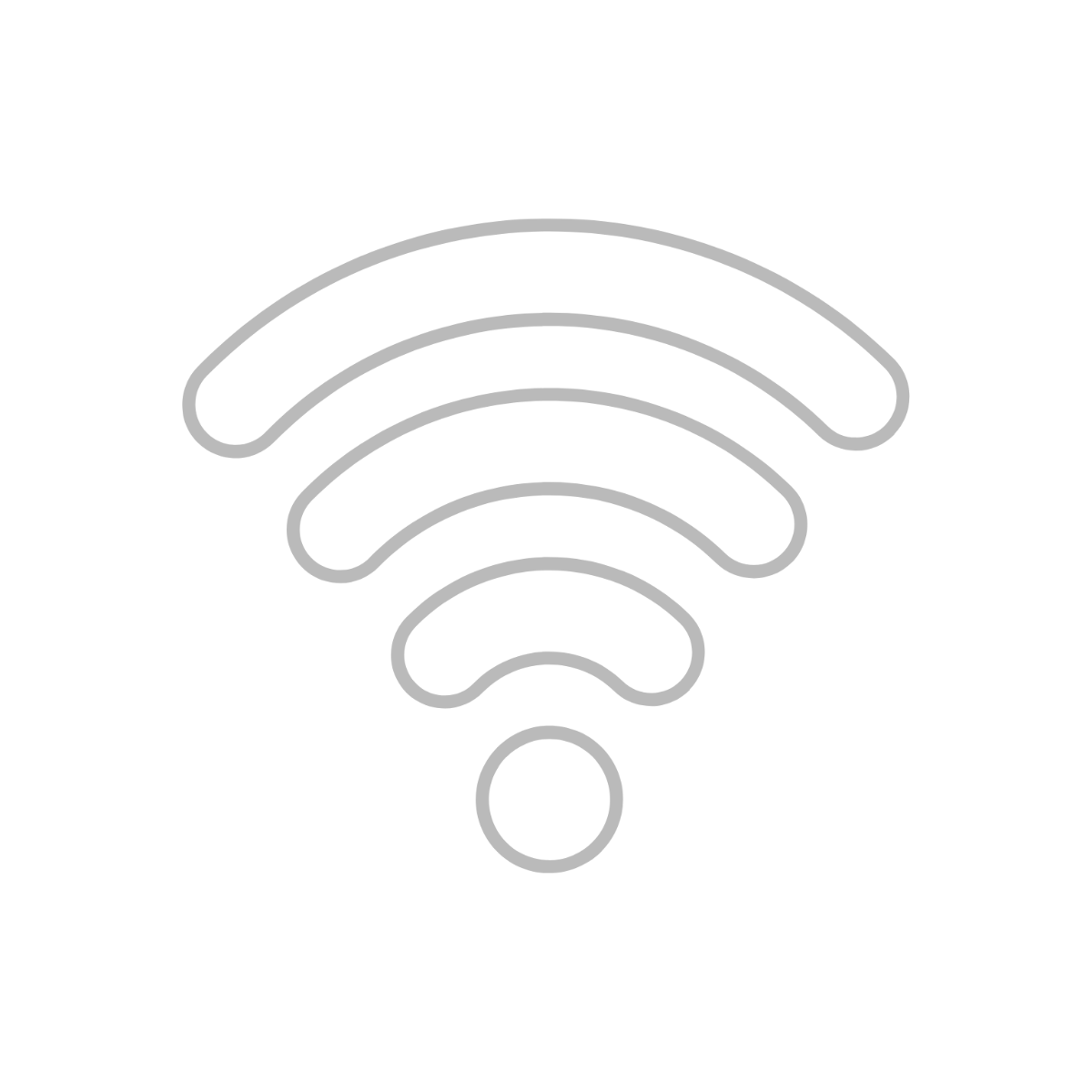 Transparent WiFi Clipart