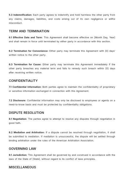 Free Transport Trucking Contract Template to Edit Online