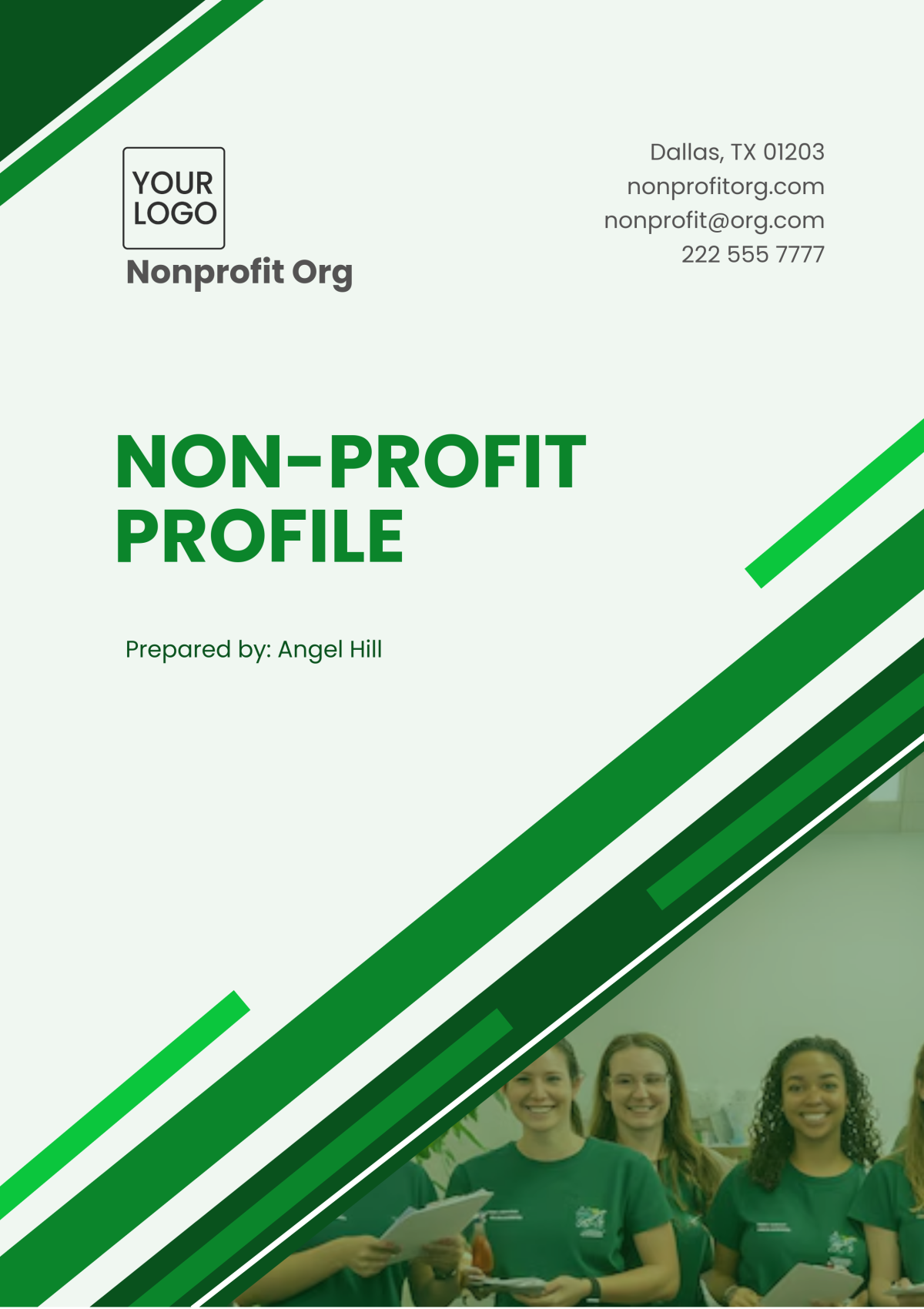 Non-Profit Profile Template - Edit Online & Download