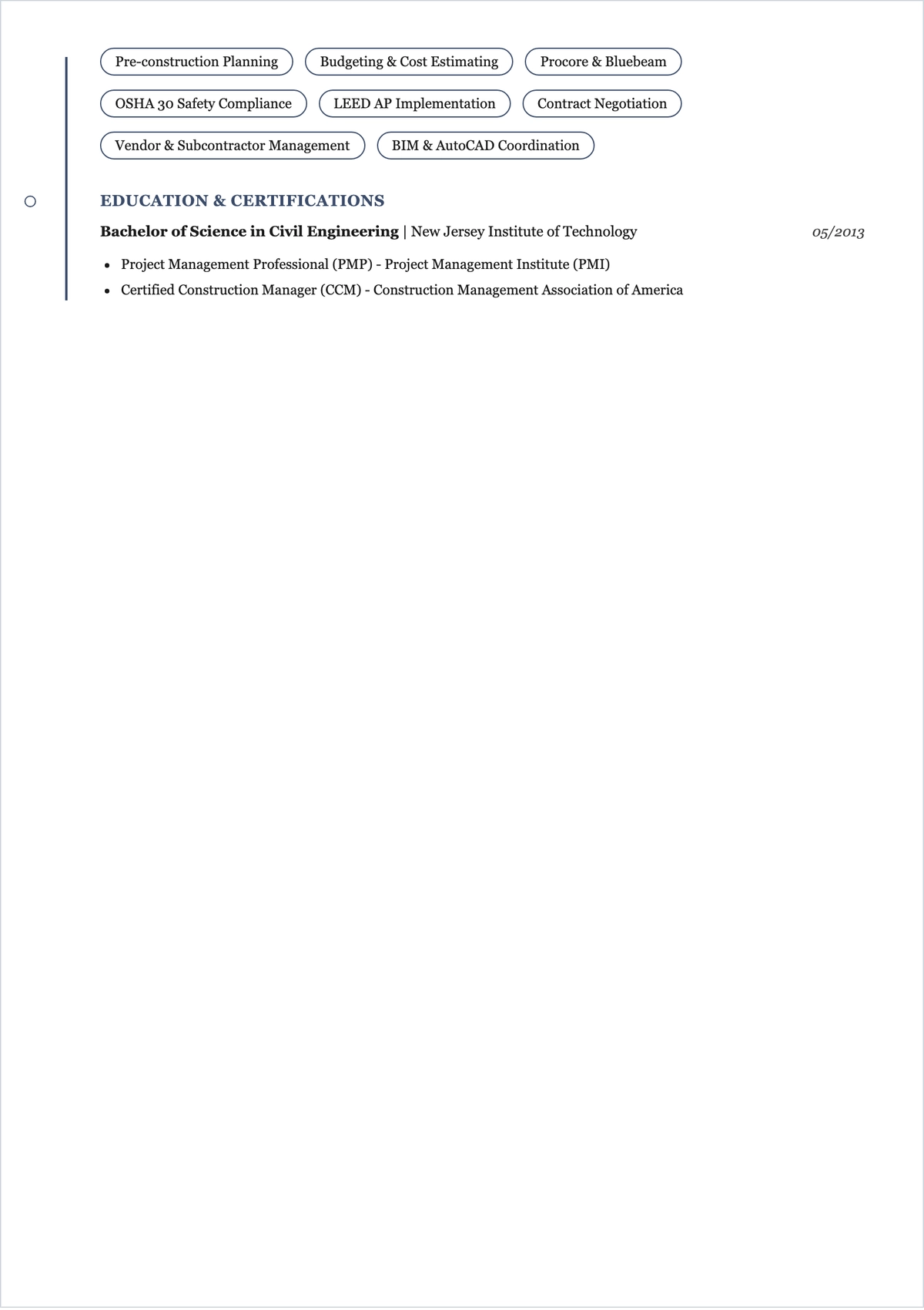 Free Standout ATS Resume Template, AI Resume Builder
