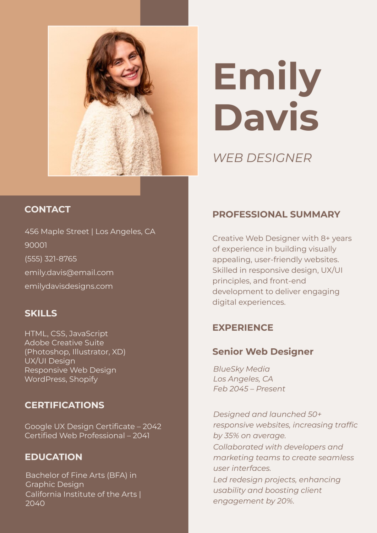 Standout Resume