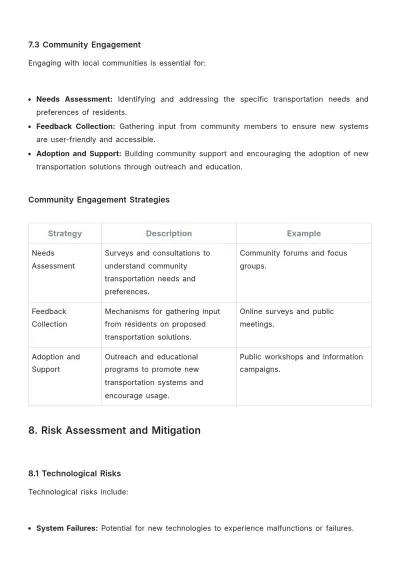 Free Transport Proposal Template to Edit Online