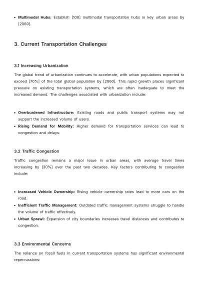Free Transport Proposal Template to Edit Online