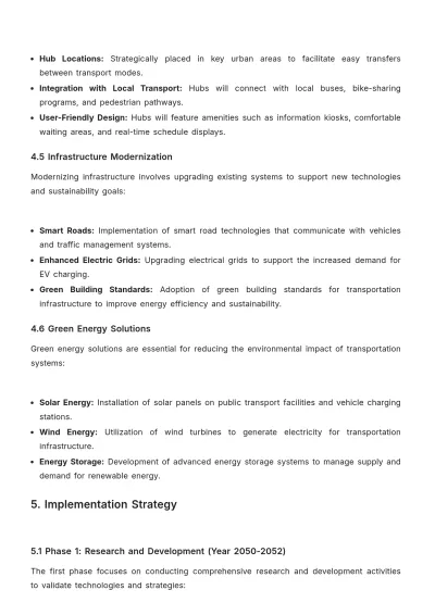 Free Transport Proposal Template to Edit Online