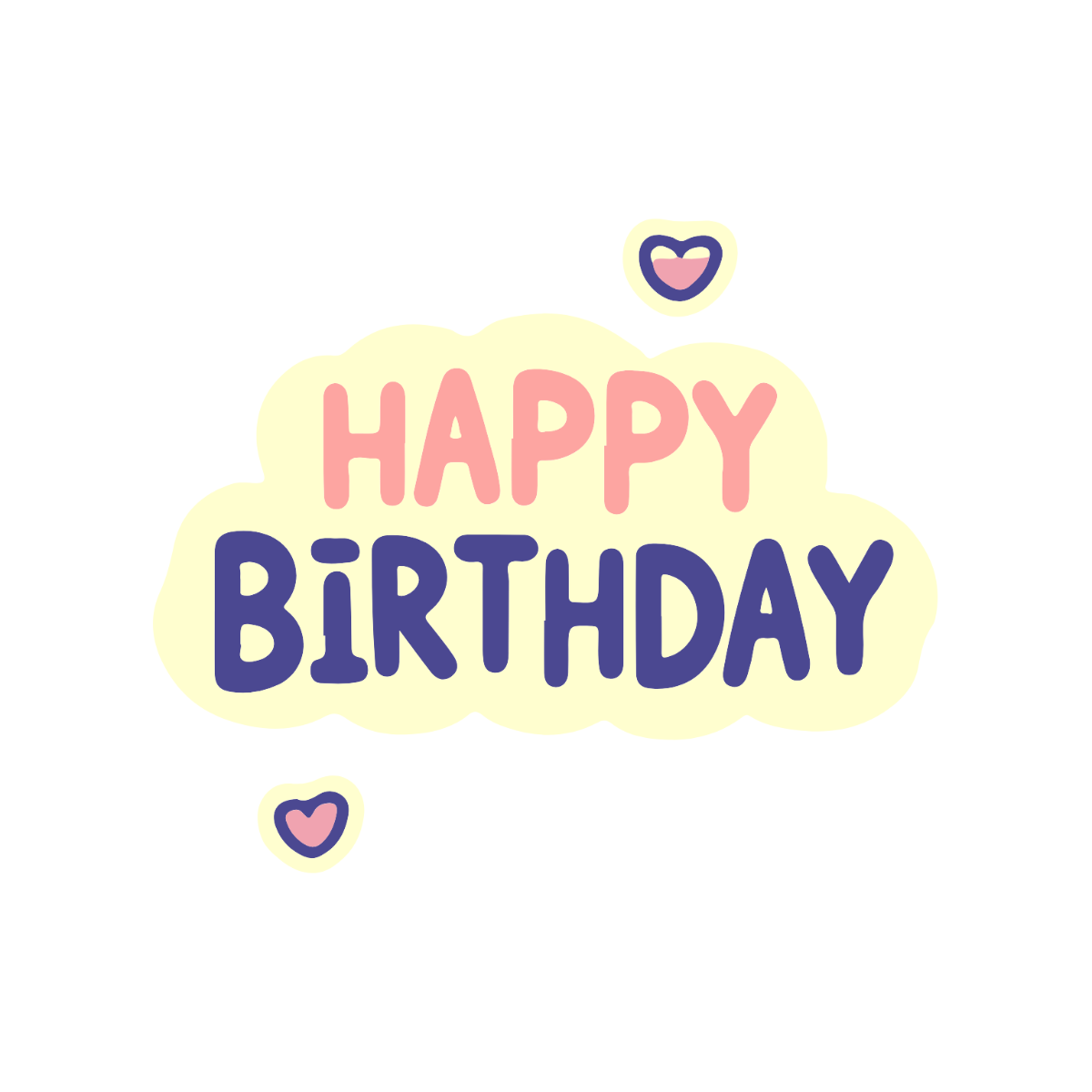 Editable Happy Birthday Clipart - Edit Online & Download