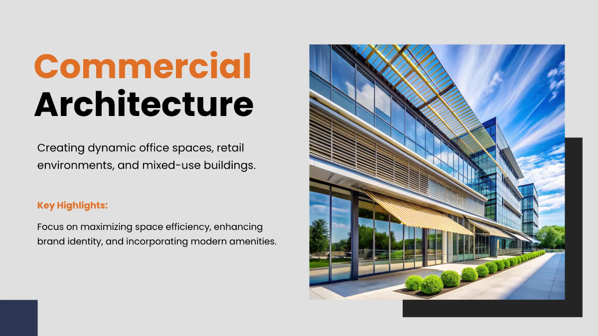 Free Architecture Presentation Template to Edit Online