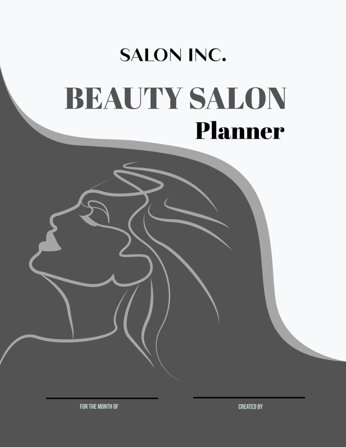 Beauty Salon Planner Template - Edit Online & Download