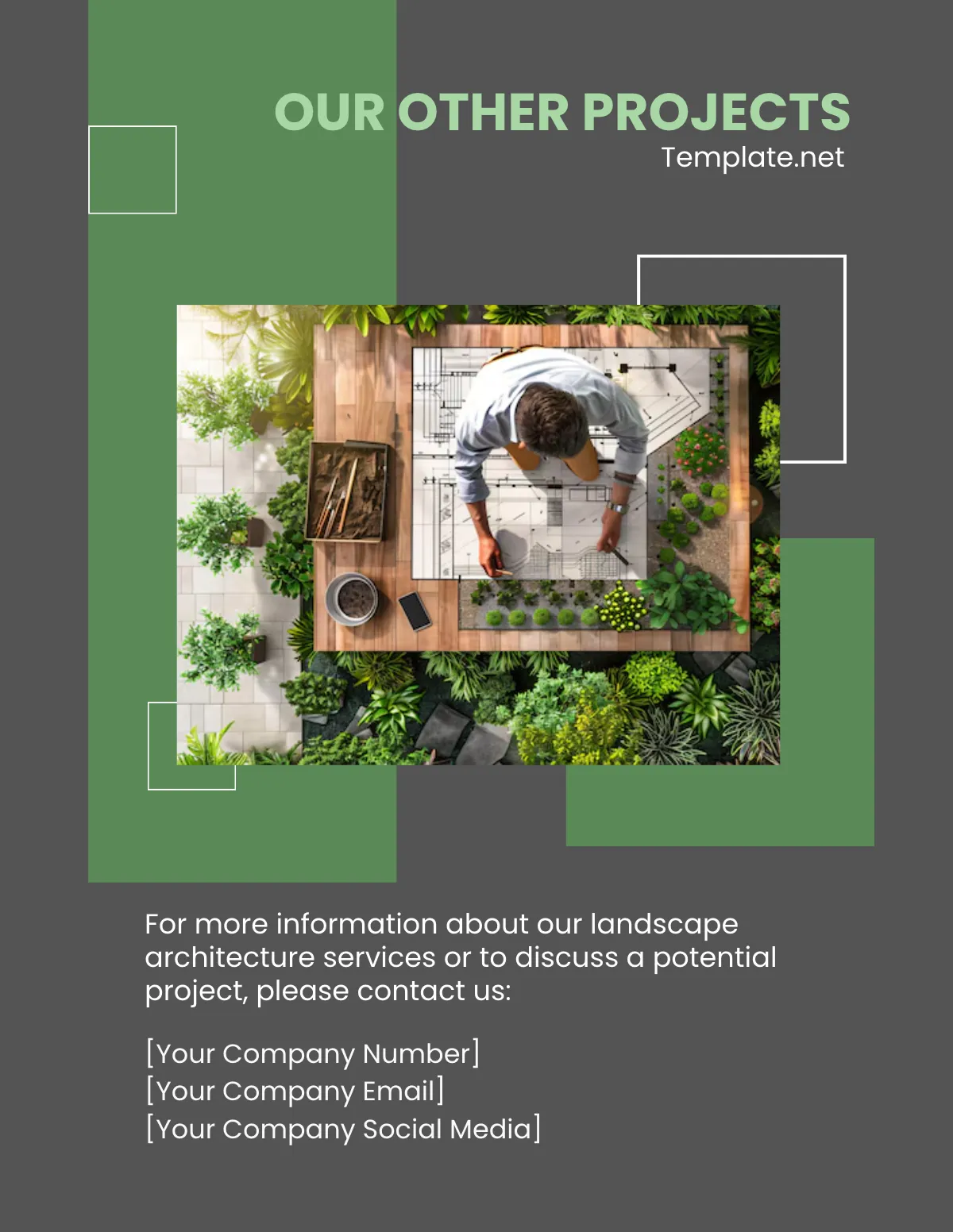 Free Architecture Landscape Portfolio Template to Edit Online