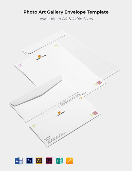 envelope design template word free download