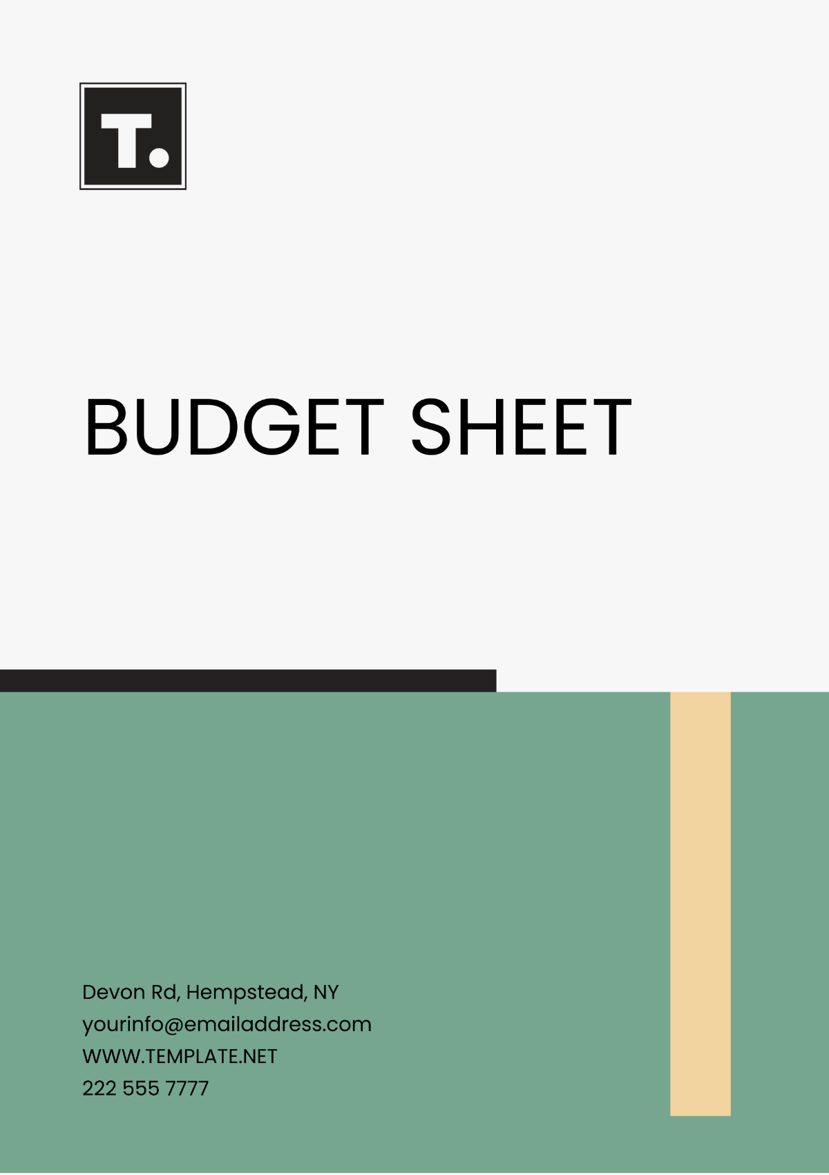 Printable Budget Sheet Template - Edit Online & Download