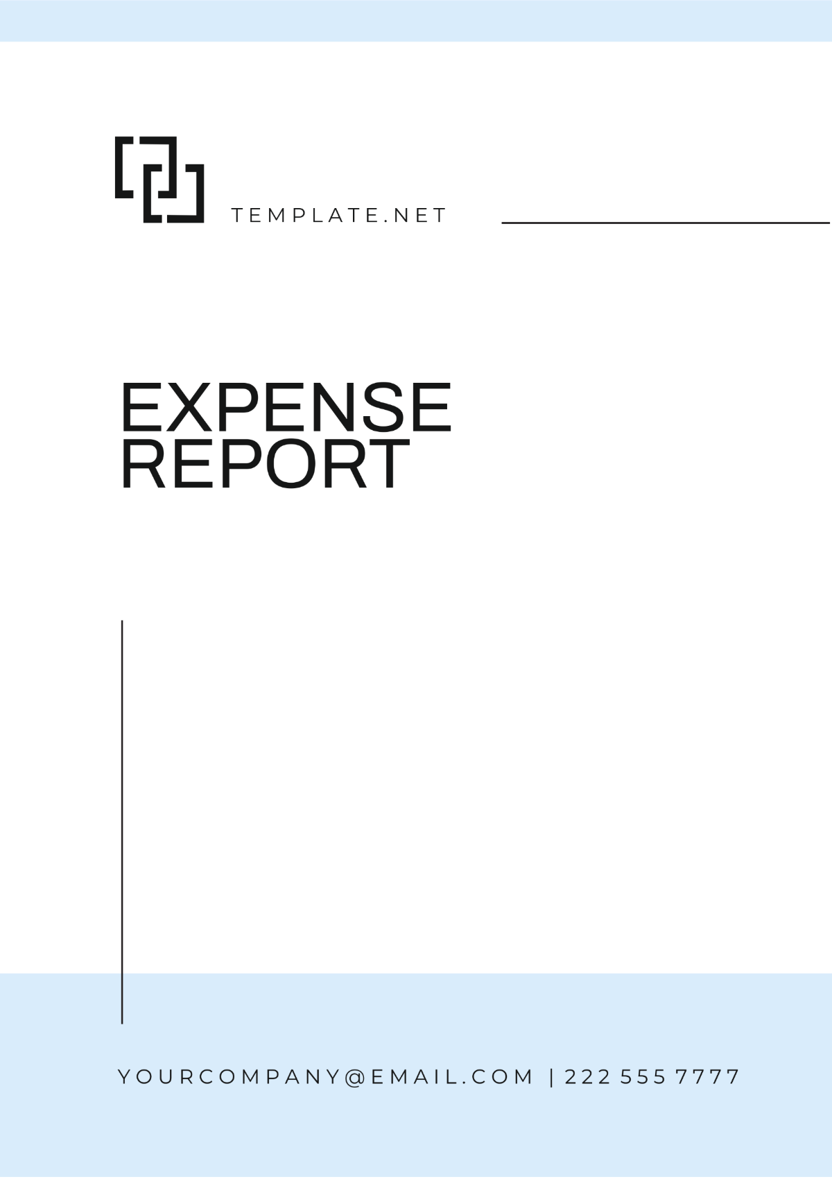 Free Expense Report Template