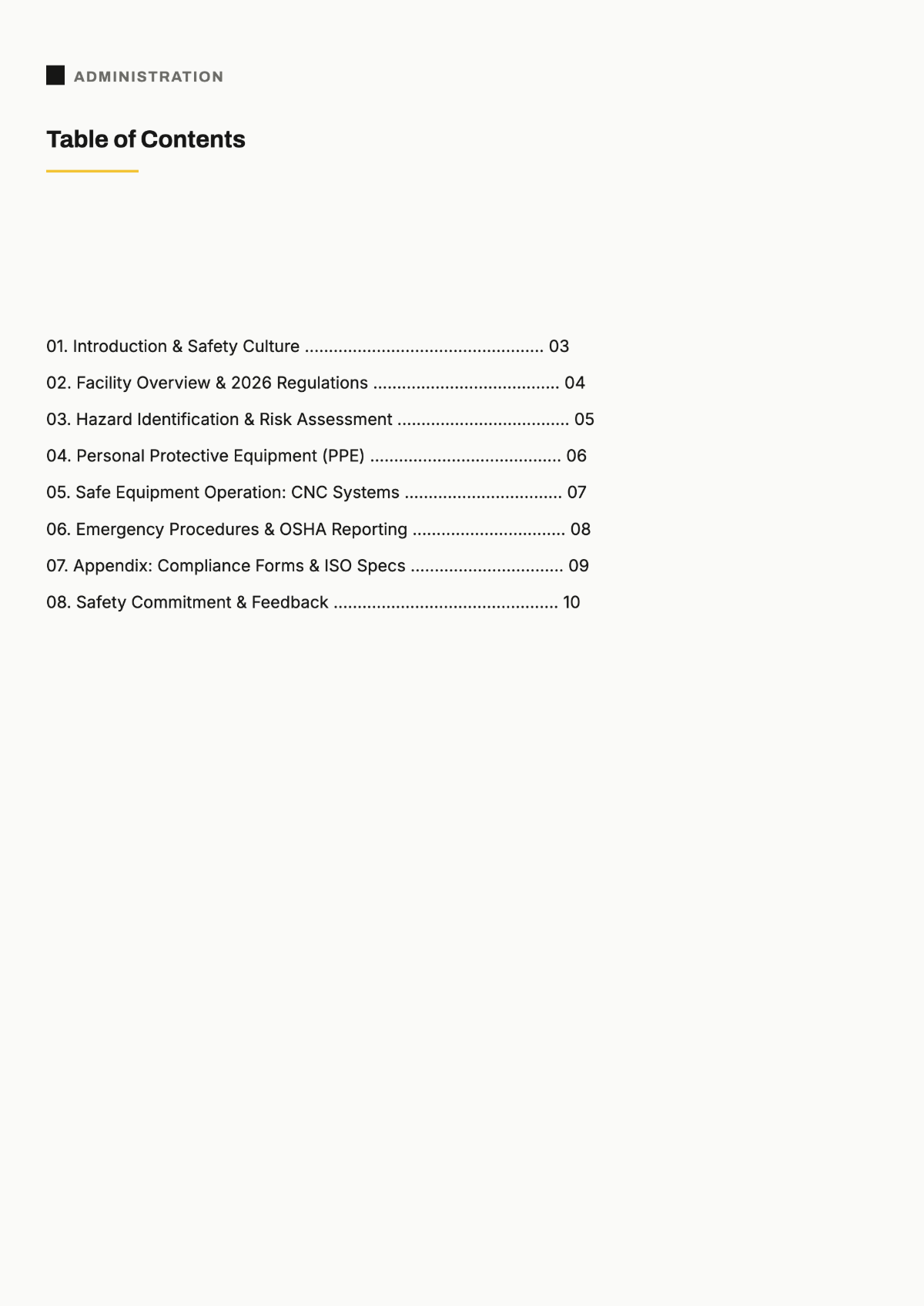 Free Training Manual Template to Edit Online