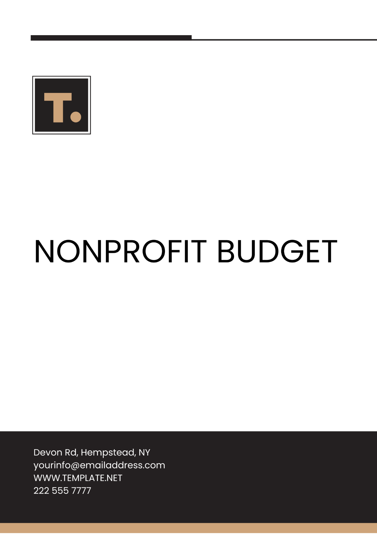 Nonprofit Budget Template - Edit Online & Download