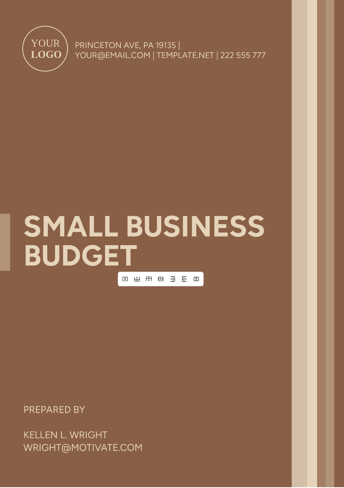 Small Business Budget Template - Edit Online & Download