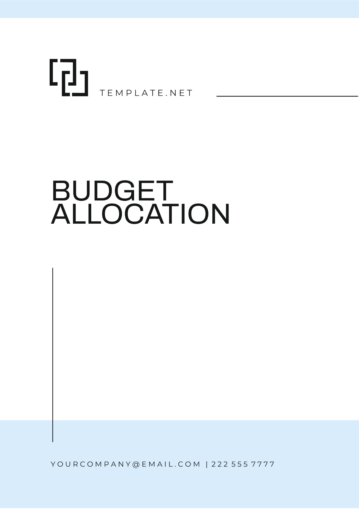 Budget Allocation Template - Edit Online & Download