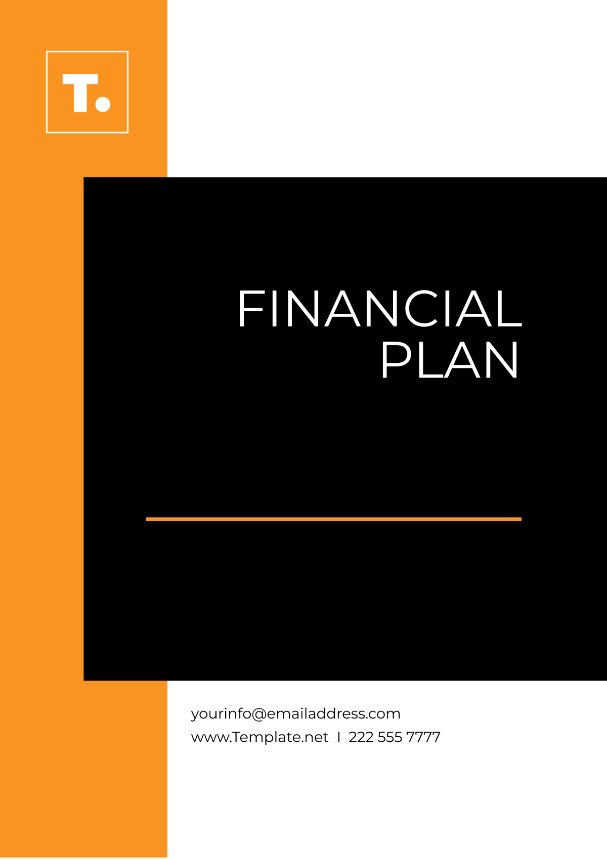 Financial Plan Template - Edit Online & Download