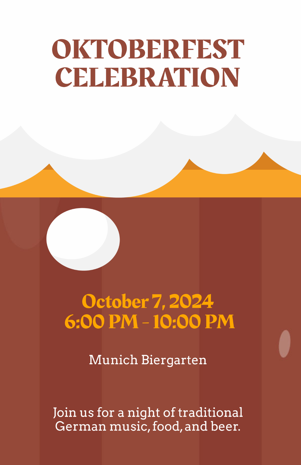 Oktoberfest Poster Template - Edit Online & Download