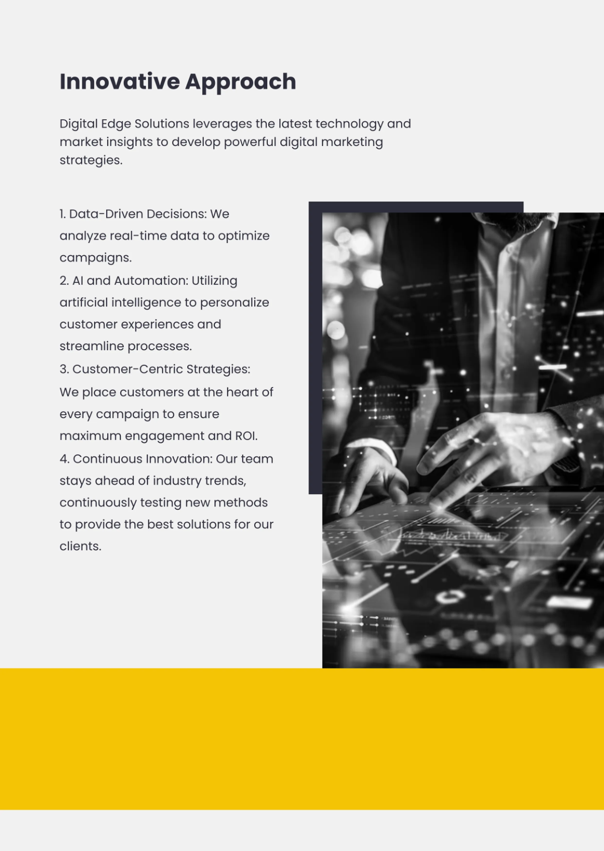 Free New Company Business Profile Template to Edit Online