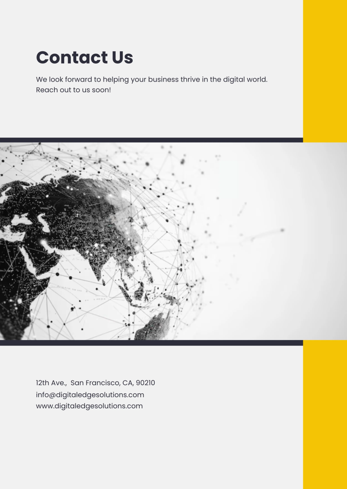 Free New Company Business Profile Template to Edit Online