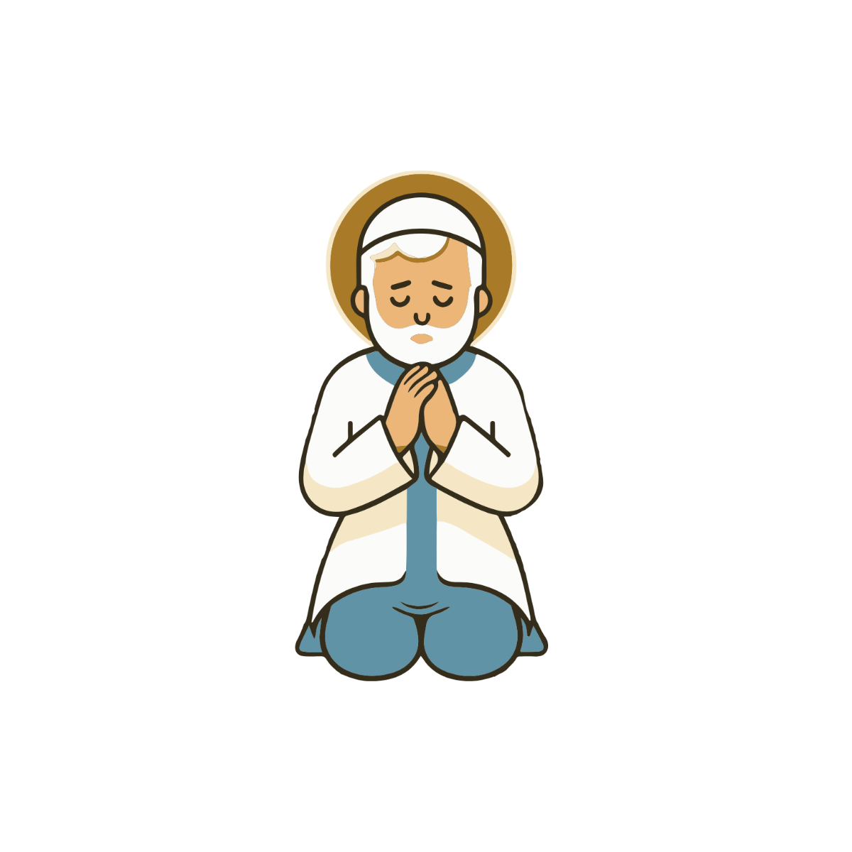 Religious Praying Clipart