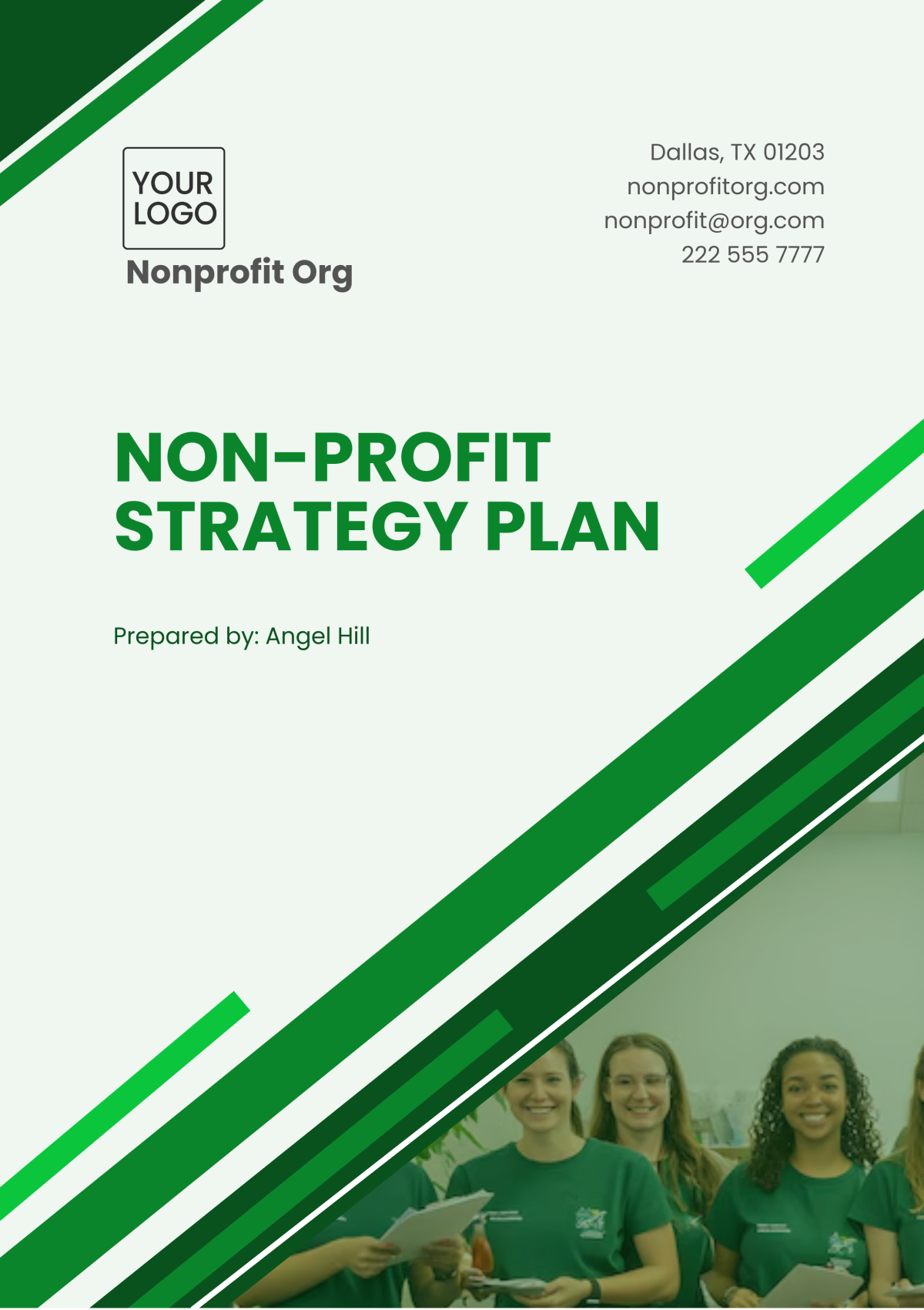 Non-Profit Strategy Plan Template - Edit Online & Download