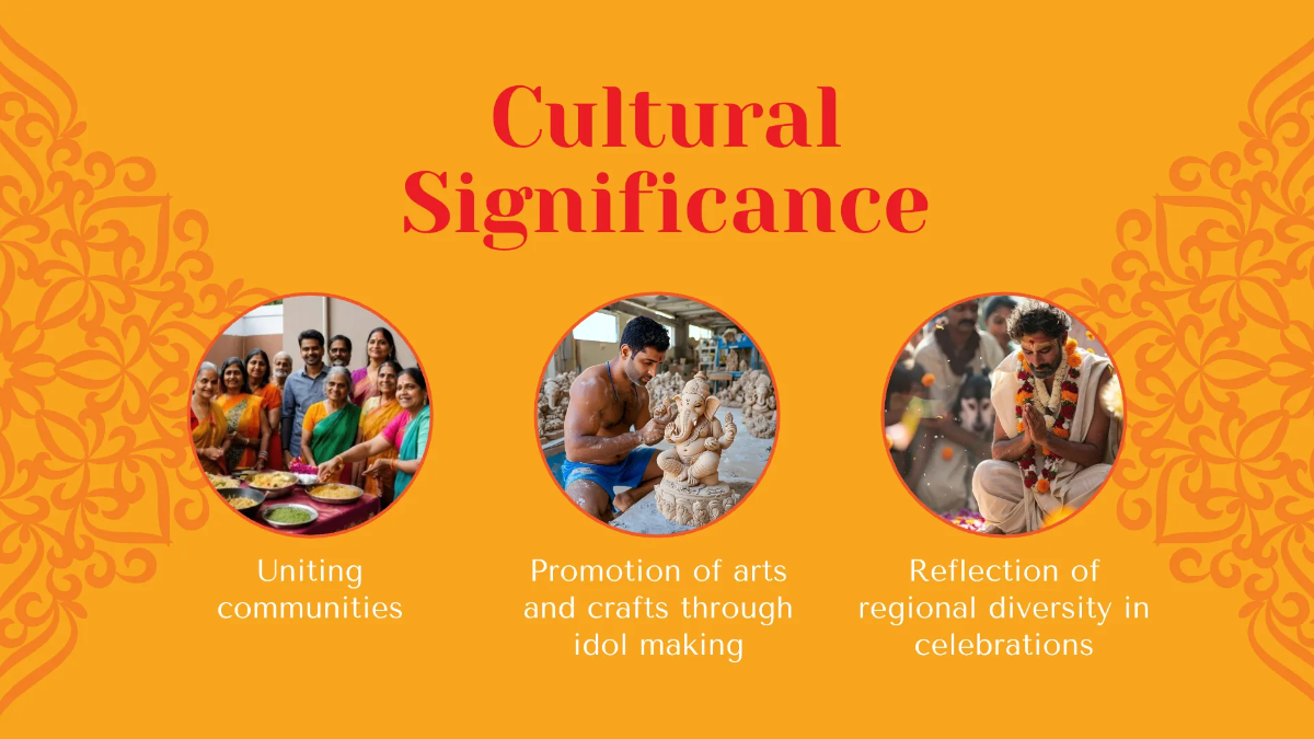 Free Ganesh Chaturthi Presentation Template to Edit Online