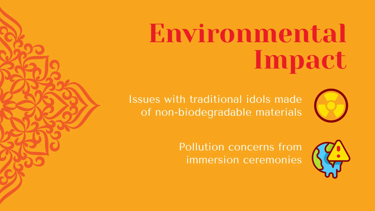 Free Ganesh Chaturthi Presentation Template to Edit Online