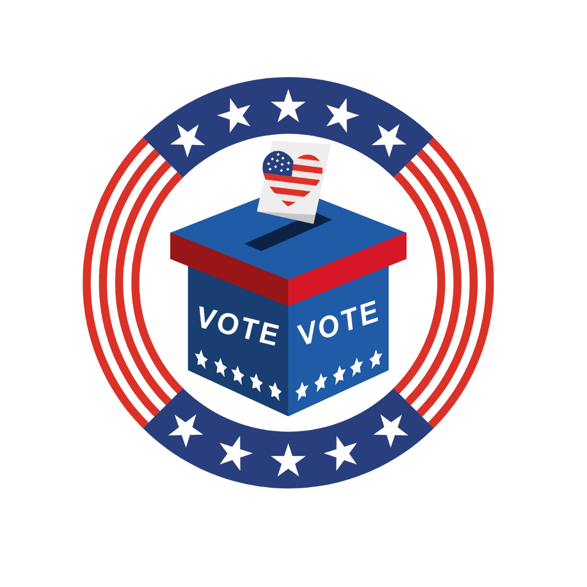 US Elections Clipart Template - Edit Online & Download