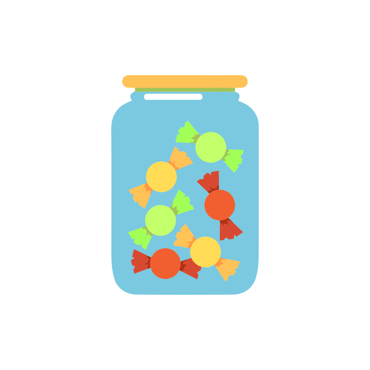 Candy Jar Clipart  - Edit Online | Template.net