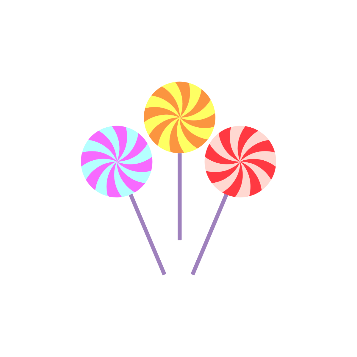 Candy Lollipop Clipart  - Edit Online | Template.net