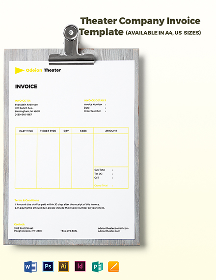moving company invoice template pdf word excel google docs