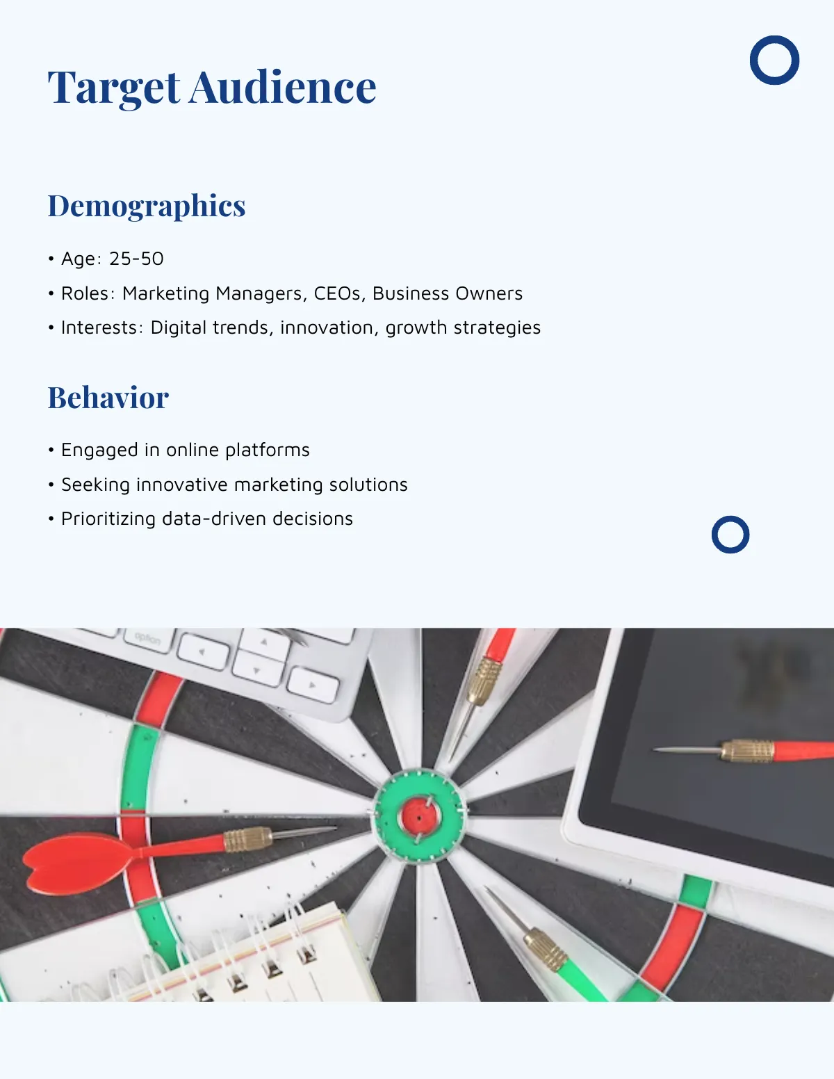 Free Marketing Business Profile Template to Edit Online