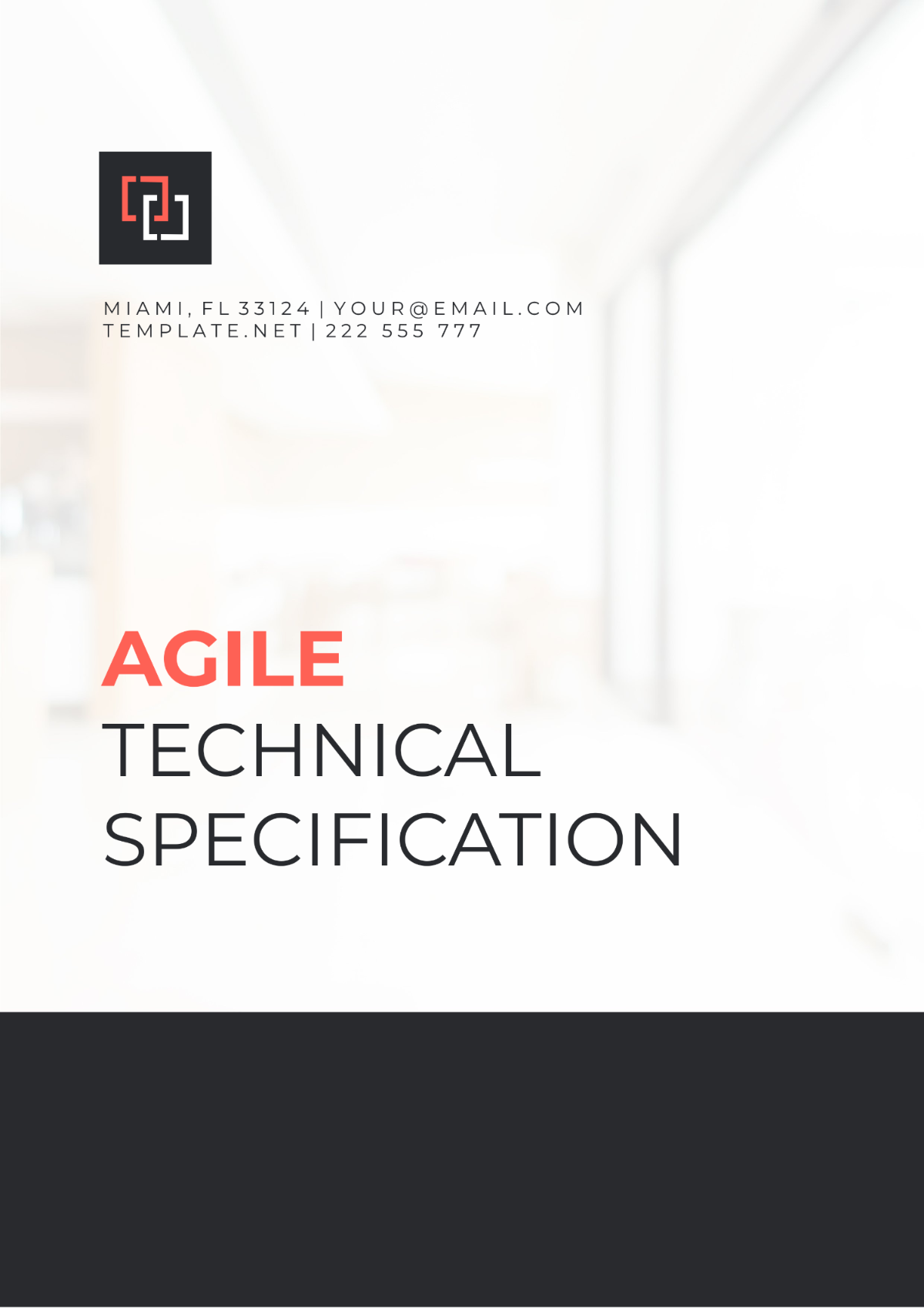 Agile Technical Specification Template