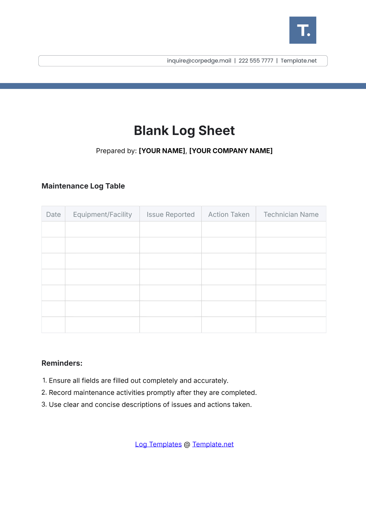 Free Welder Continuity Log Template Edit Online Download Template Free Welder Continuity Log Template Edit Online Download Template