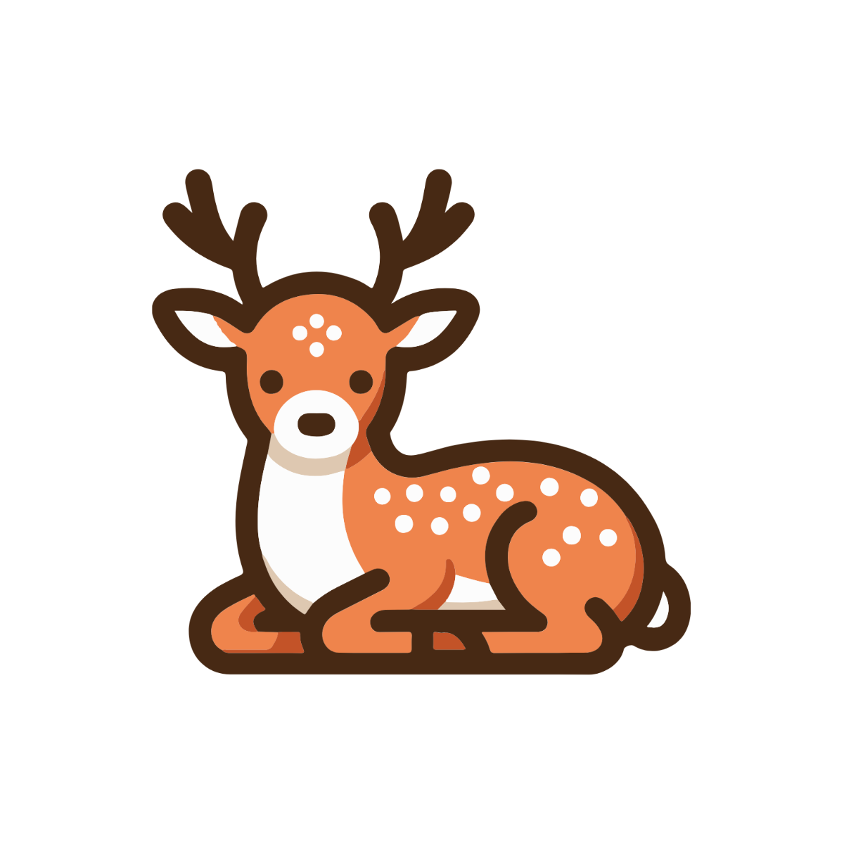 Editable Deer Clipart - Edit Online & Download