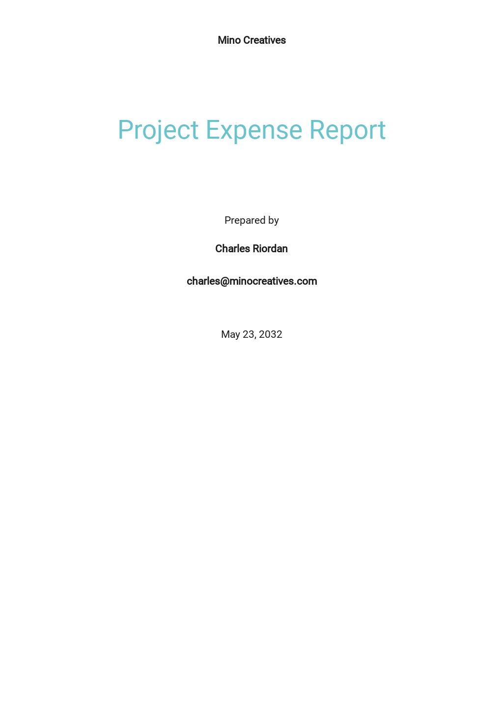 FREE Project Report Templates in Microsoft Word (DOC) | Template.net