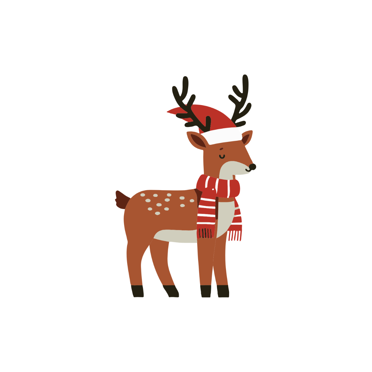 Christmas Deer Clipart