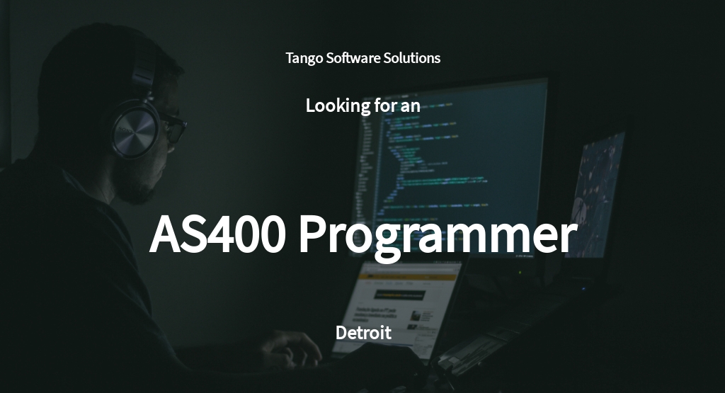 Free AS400 Programmer Job AD/Description Template.jpe