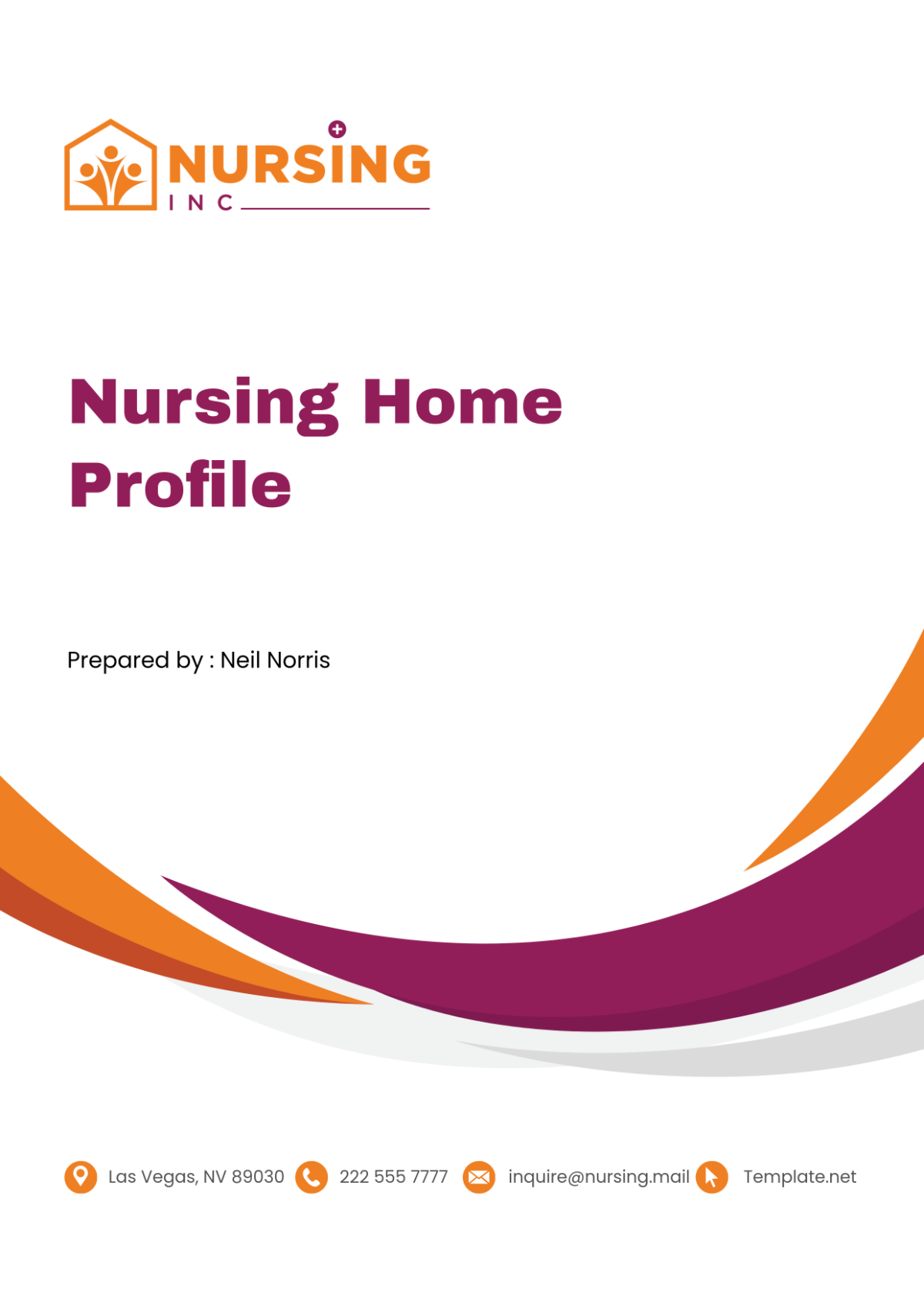 Nursing Home Profile Template - Edit Online & Download